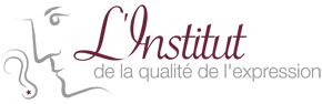 Logo de l'entête : l'Institut de la qualité de l'expression